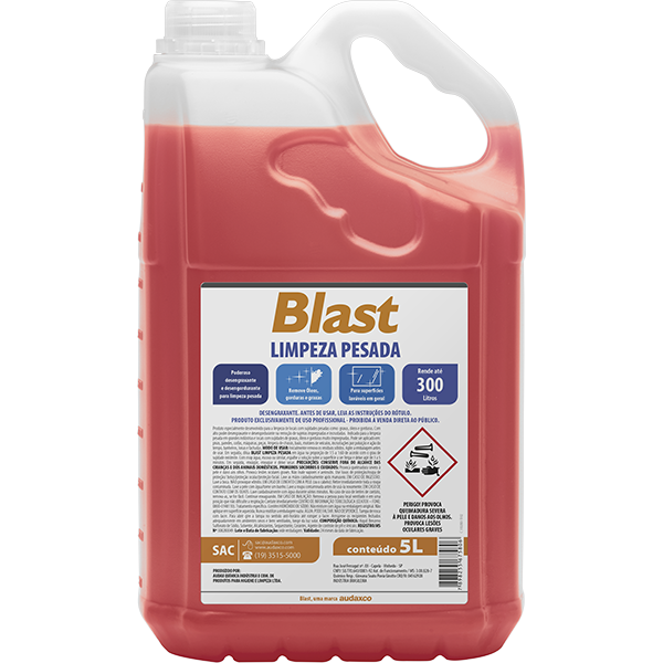Blast Limpador Alcalino Limpeza Pesada