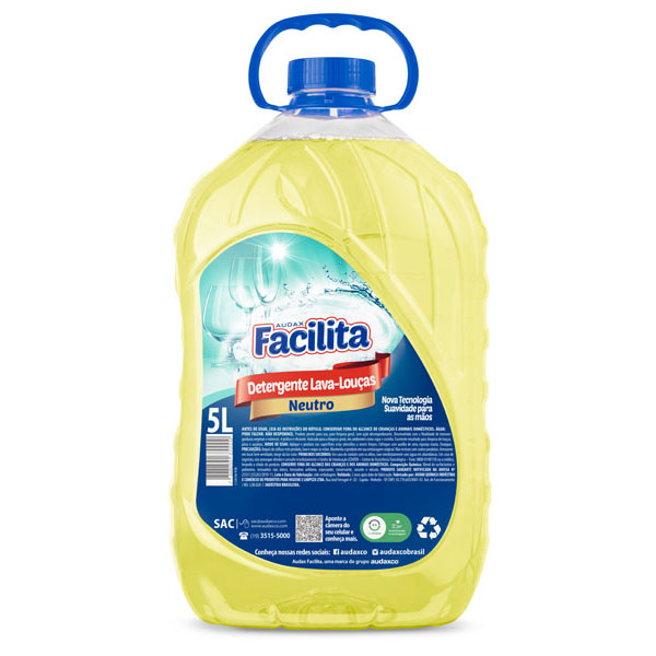 106061-Facilita-Detergente-Lava-Louças-Neutro-5L