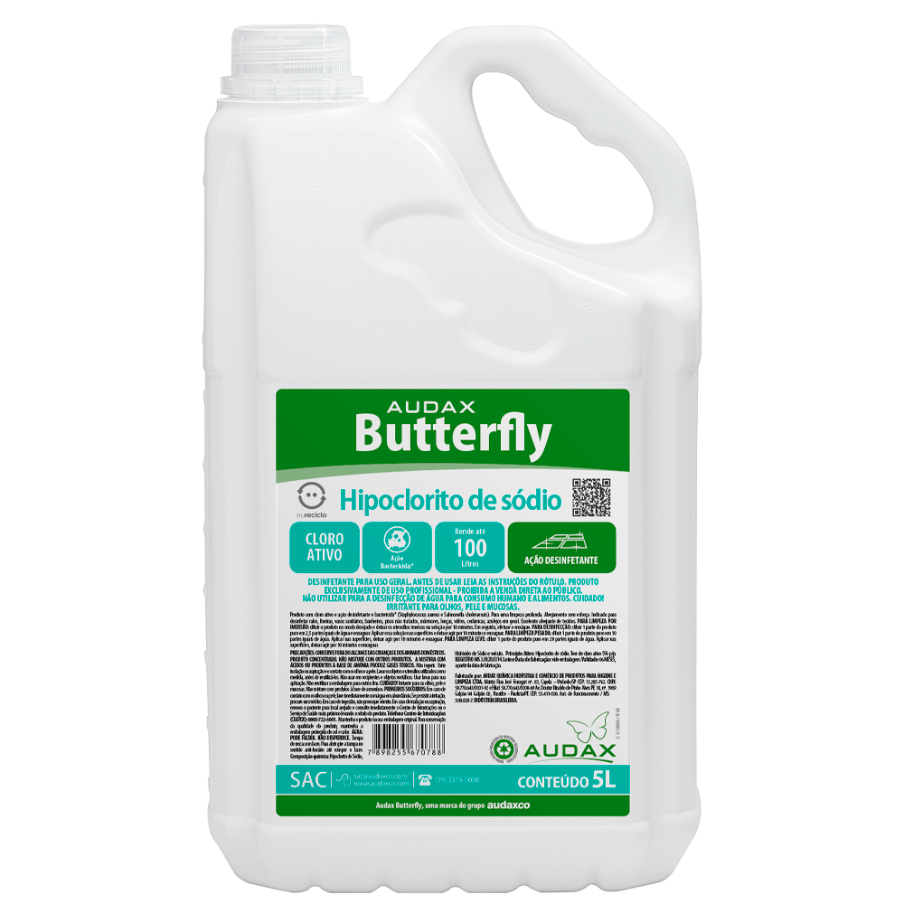 BUTTERFLY HIPOCLORITO