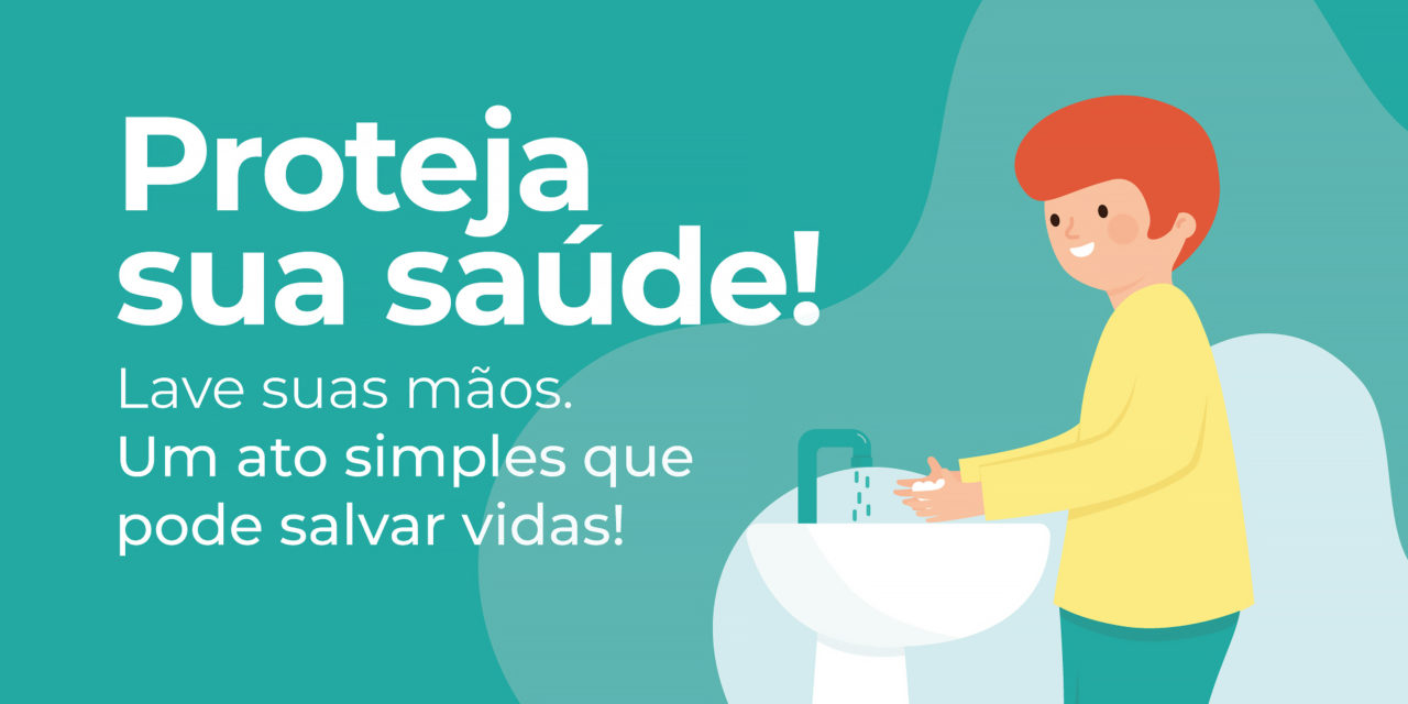 Proteja sua saúde, lave suas mãos ??