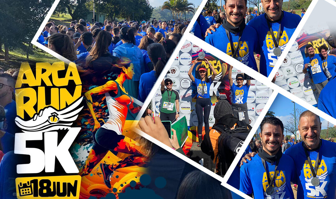 Apoio ao esporte: AudaxCo é patrocinadora da Arca Run 2023