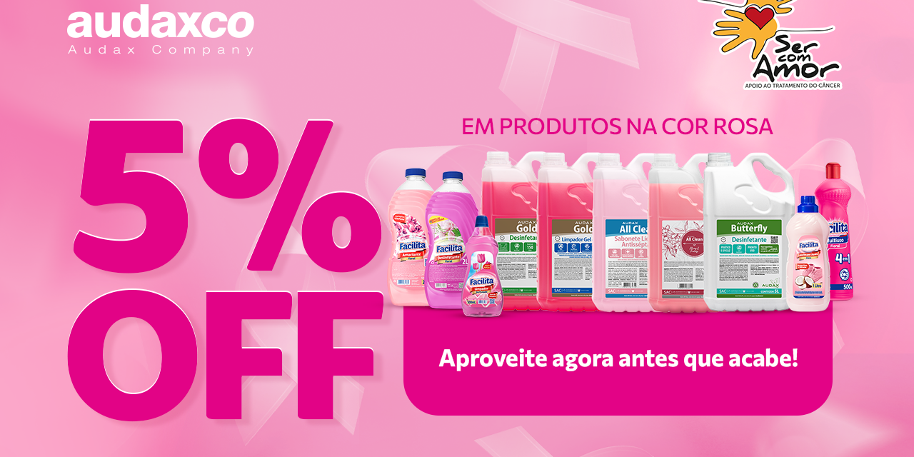 Limpeza, Outubro Rosa e o Câncer de Mama